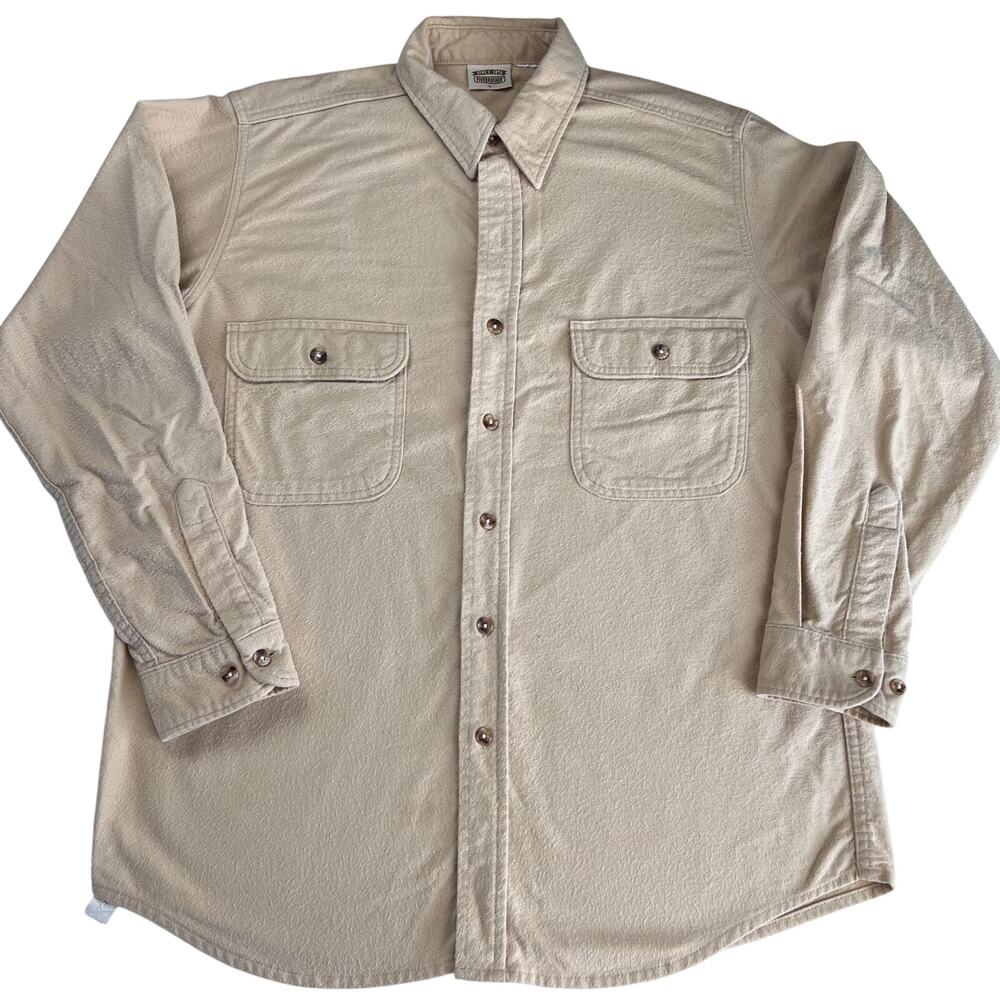 Five Brother Vintage chamois Flannel shirt men’s size large